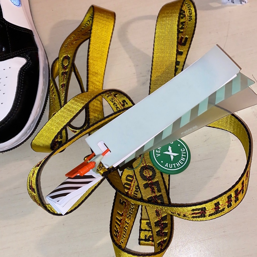 Off white belt